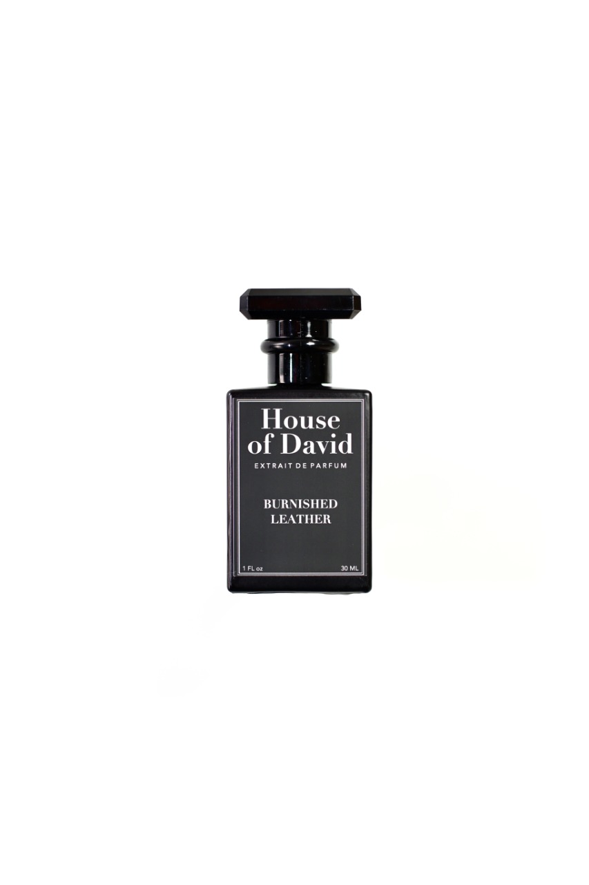 THE HOUSE OF DAVID BURNISHED LEATHER 30ML EXTRAIT DE PARFUM
