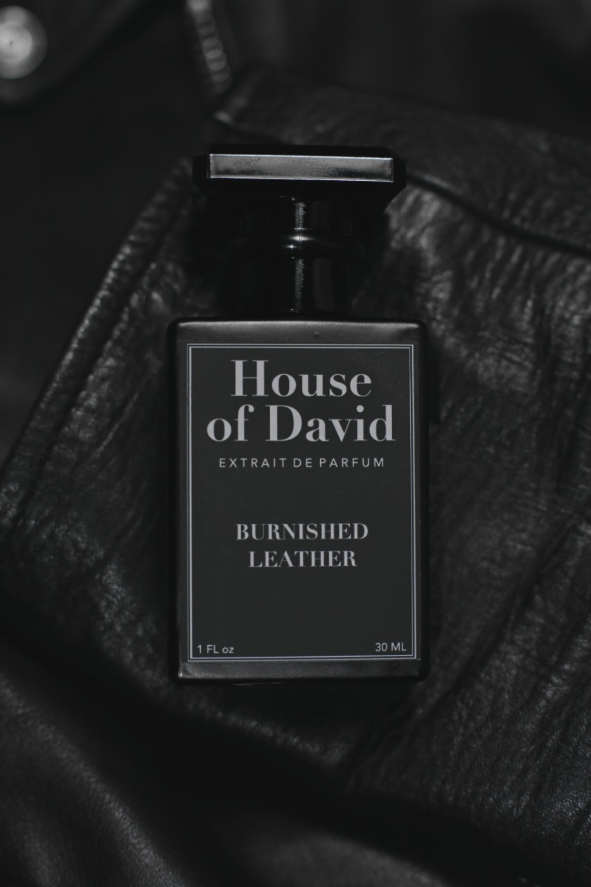 THE HOUSE OF DAVID BURNISHED LEATHER 30ML EXTRAIT DE PARFUM