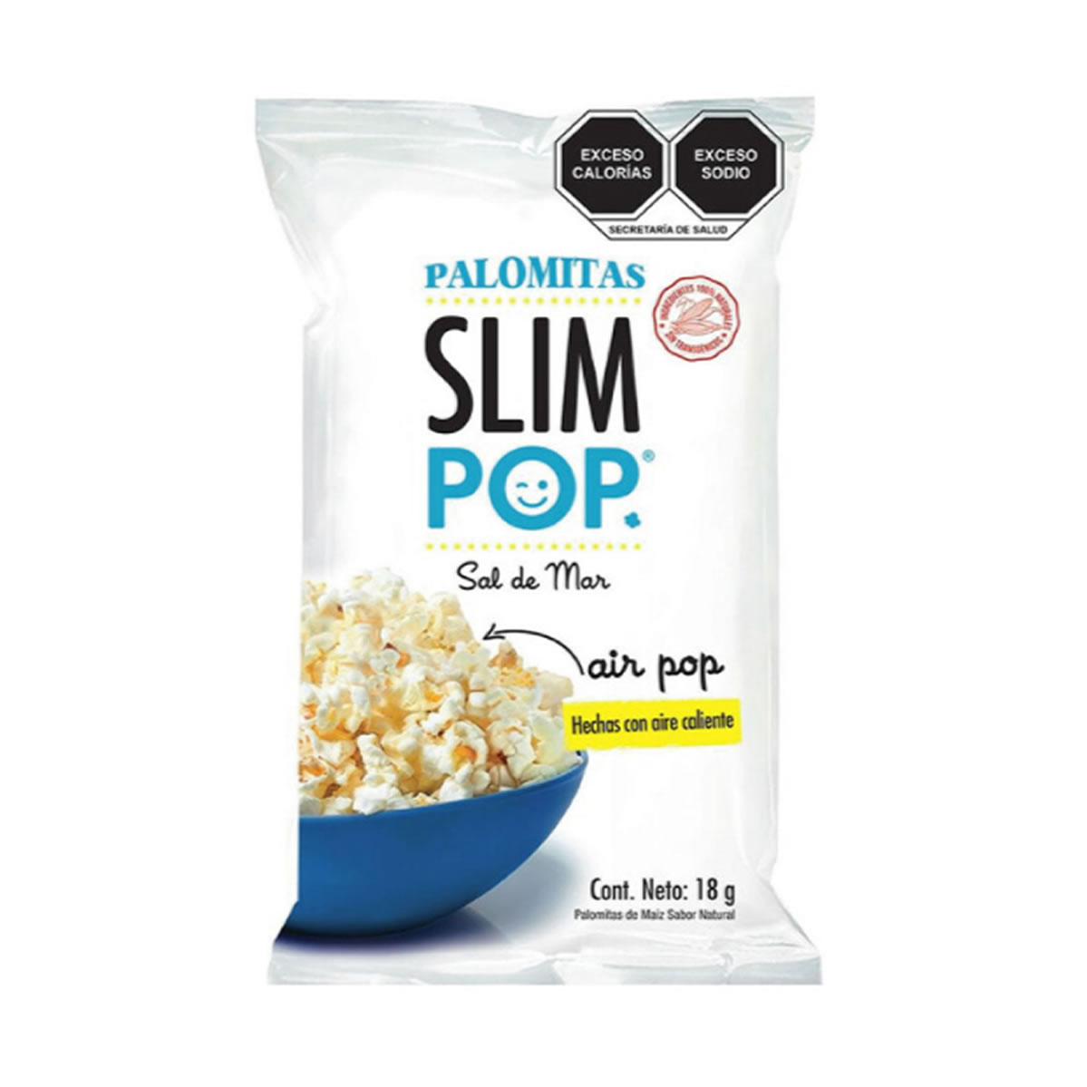 Slim Pop Palomitas Surtidas 24 pzas de 18 g c/u