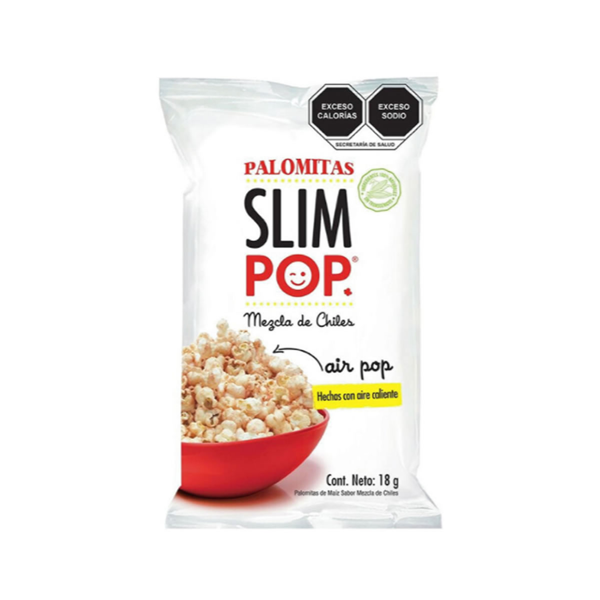 Slim Pop Palomitas Surtidas 24 pzas de 18 g c/u