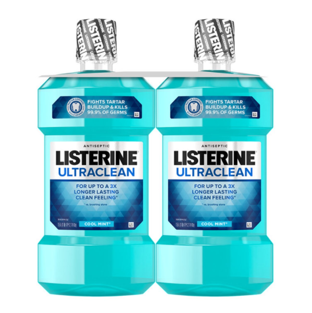 Listerine Enjuague Bucal 2 Pzas De 1.5 L