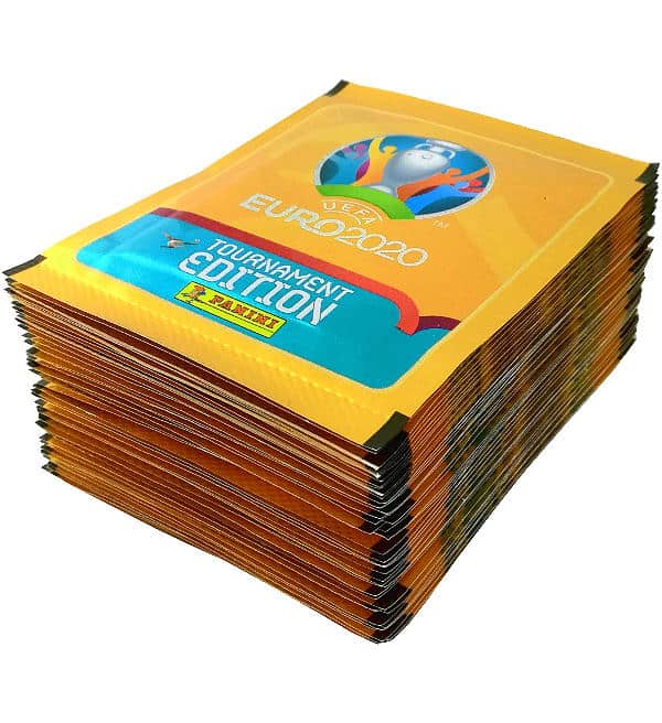 Álbum pasta dura + 50 sobres de la Euro 2020 Tournament Edition Oficial de Panini