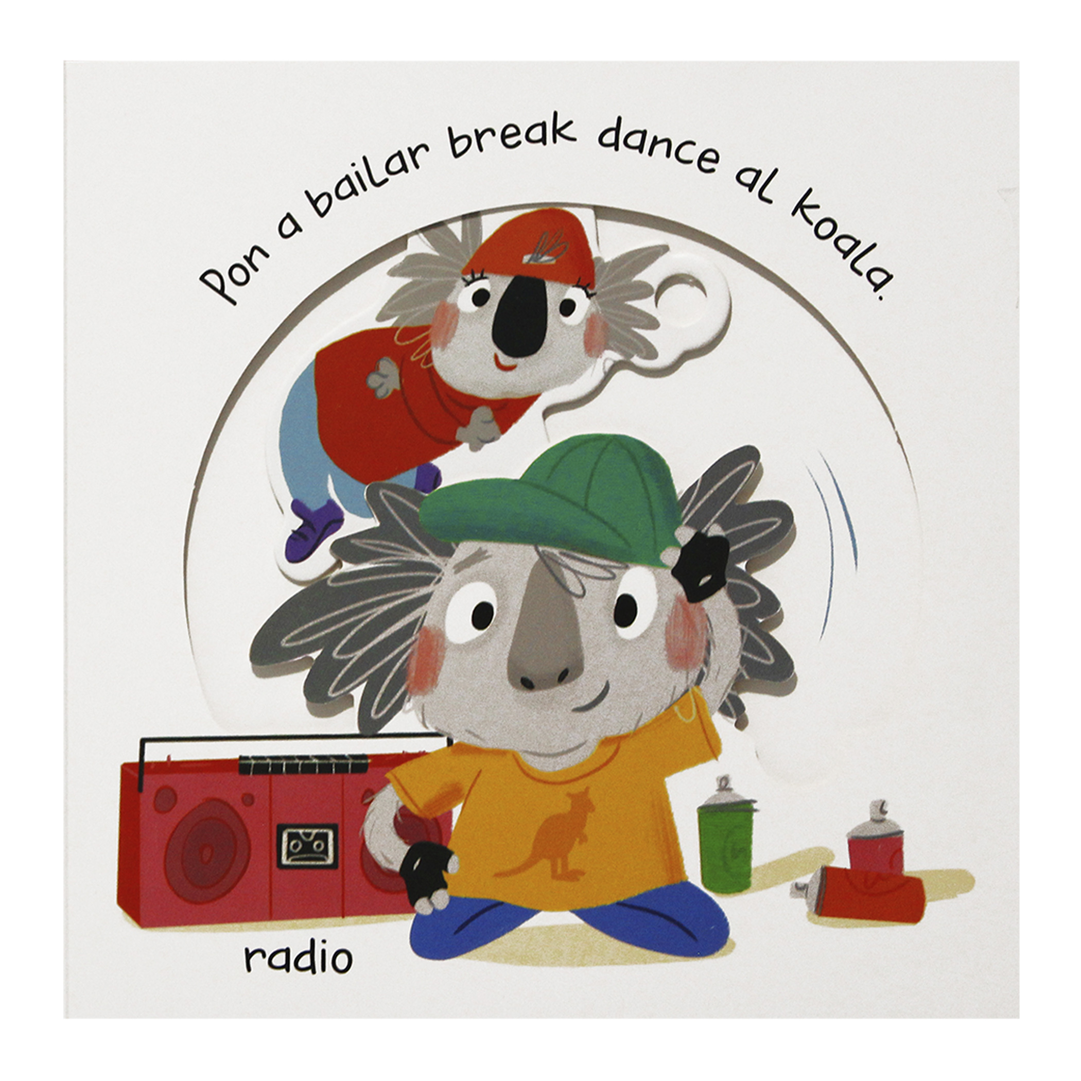 ¡De Fiesta! Libro con pestañas, Desliza y Mira. Infantiles Didácticos