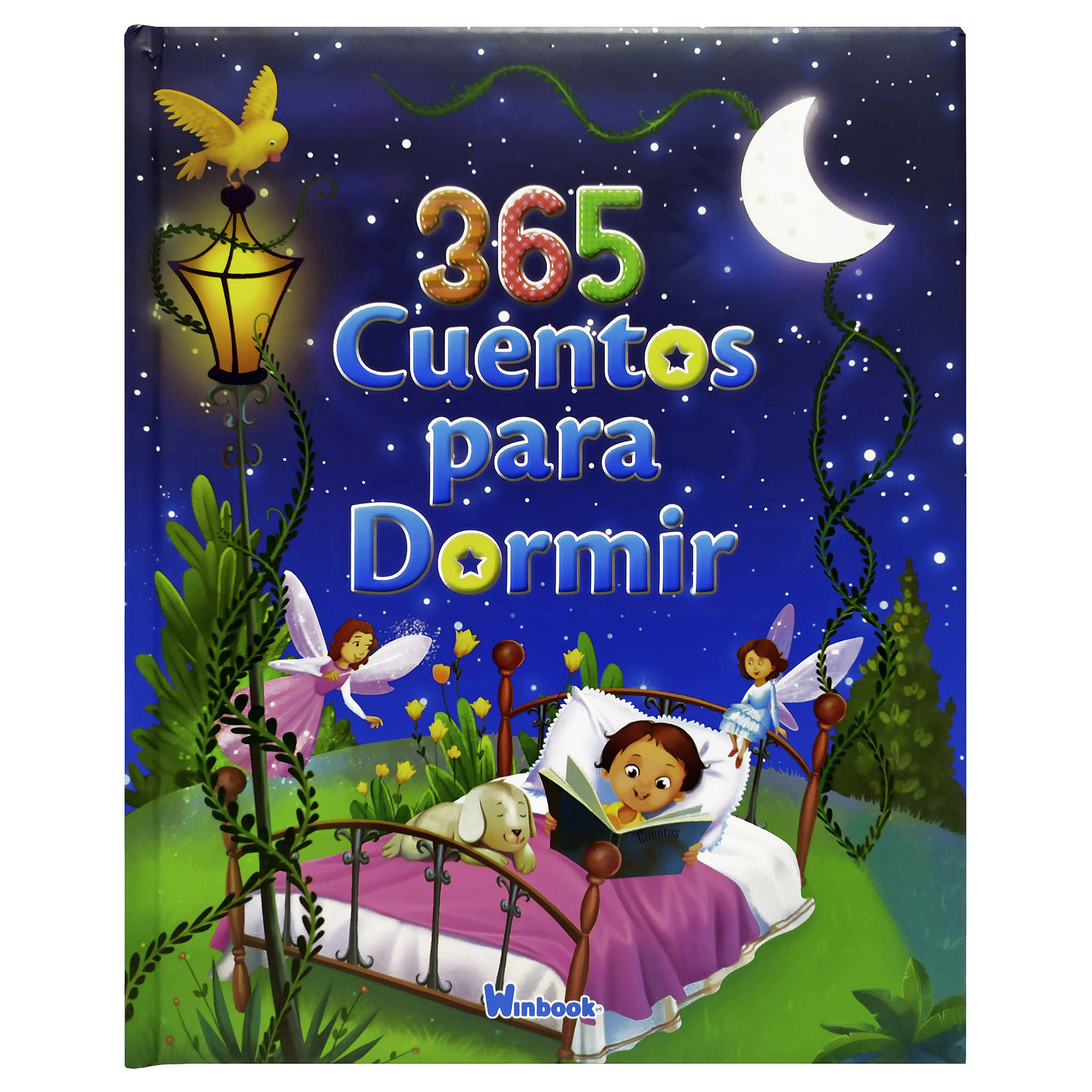 365 Cuentos para Dormir, ilustrado a color, pasta dura