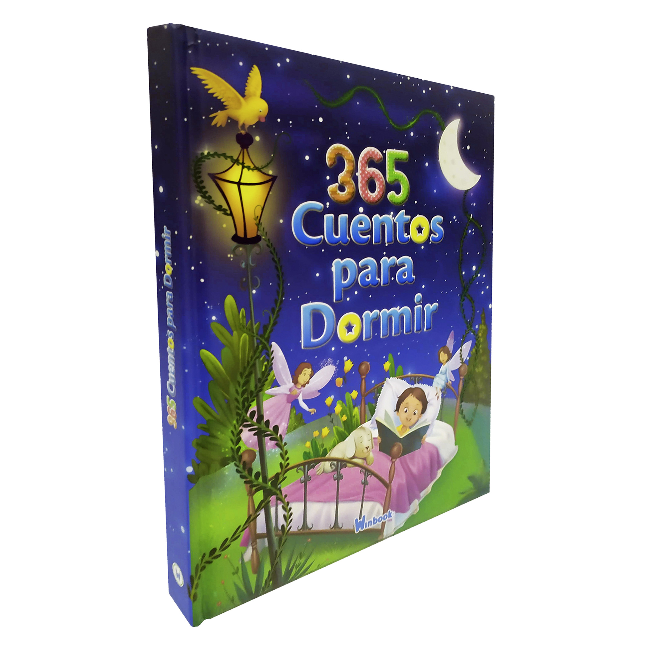 365 Cuentos para Dormir, ilustrado a color, pasta dura