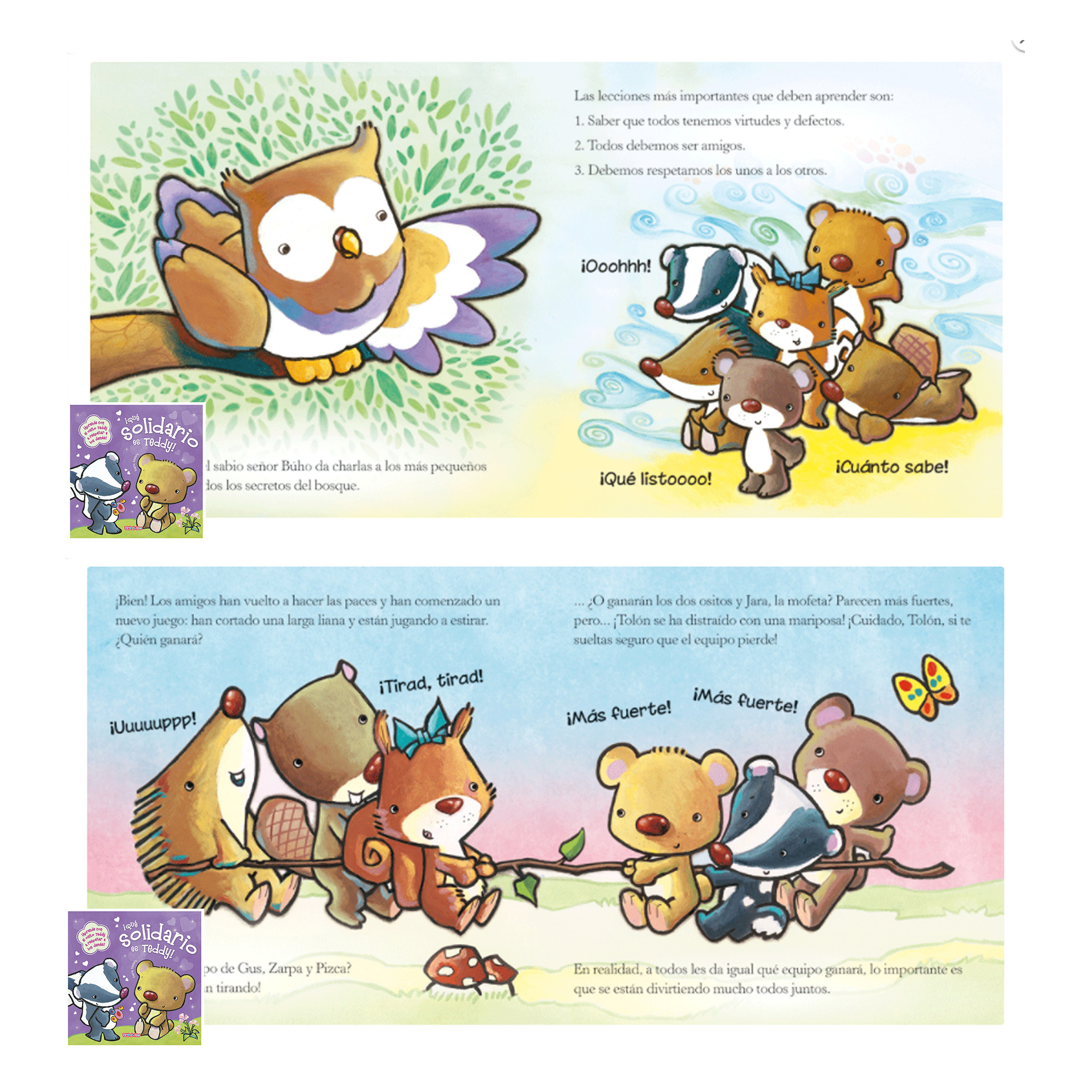 Colección 4 libros, Cuentos con Valores