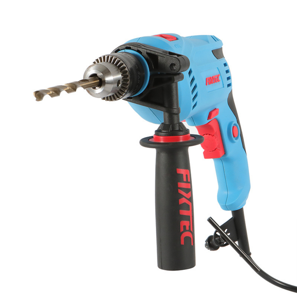 FIXTEC Rotomartillo Taladro Profesional de Uso Rudo Premium 600w 13mm