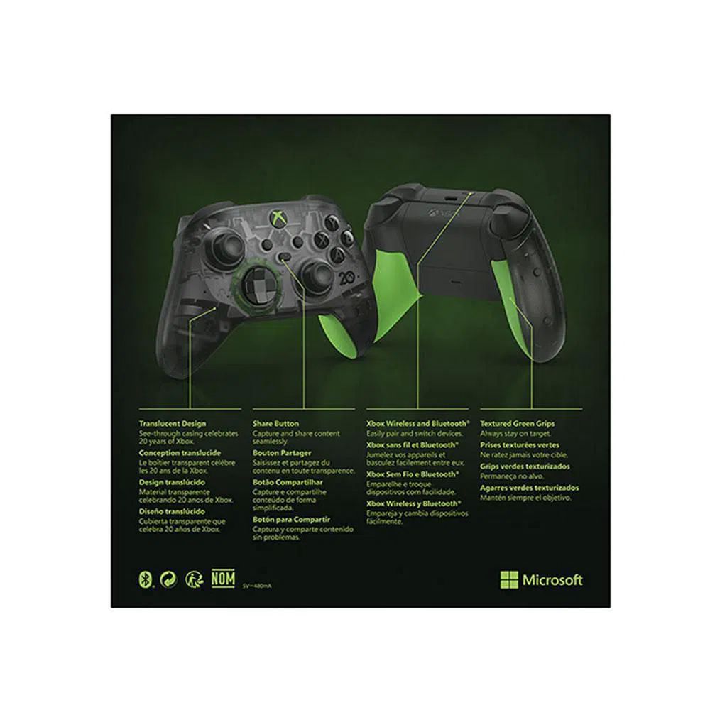 Control Joystick Xbox Series X|S 20 Aniversario Edicion Especial