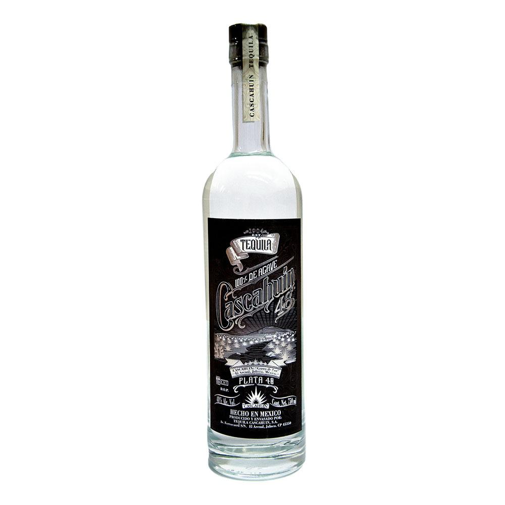 Tequila Cascahuin Plata 48 Grados 750 Ml