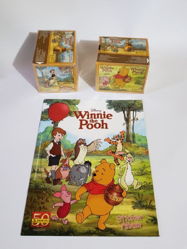 Álbum + 50 sobres de Winnie the Pooh oficial de Panini