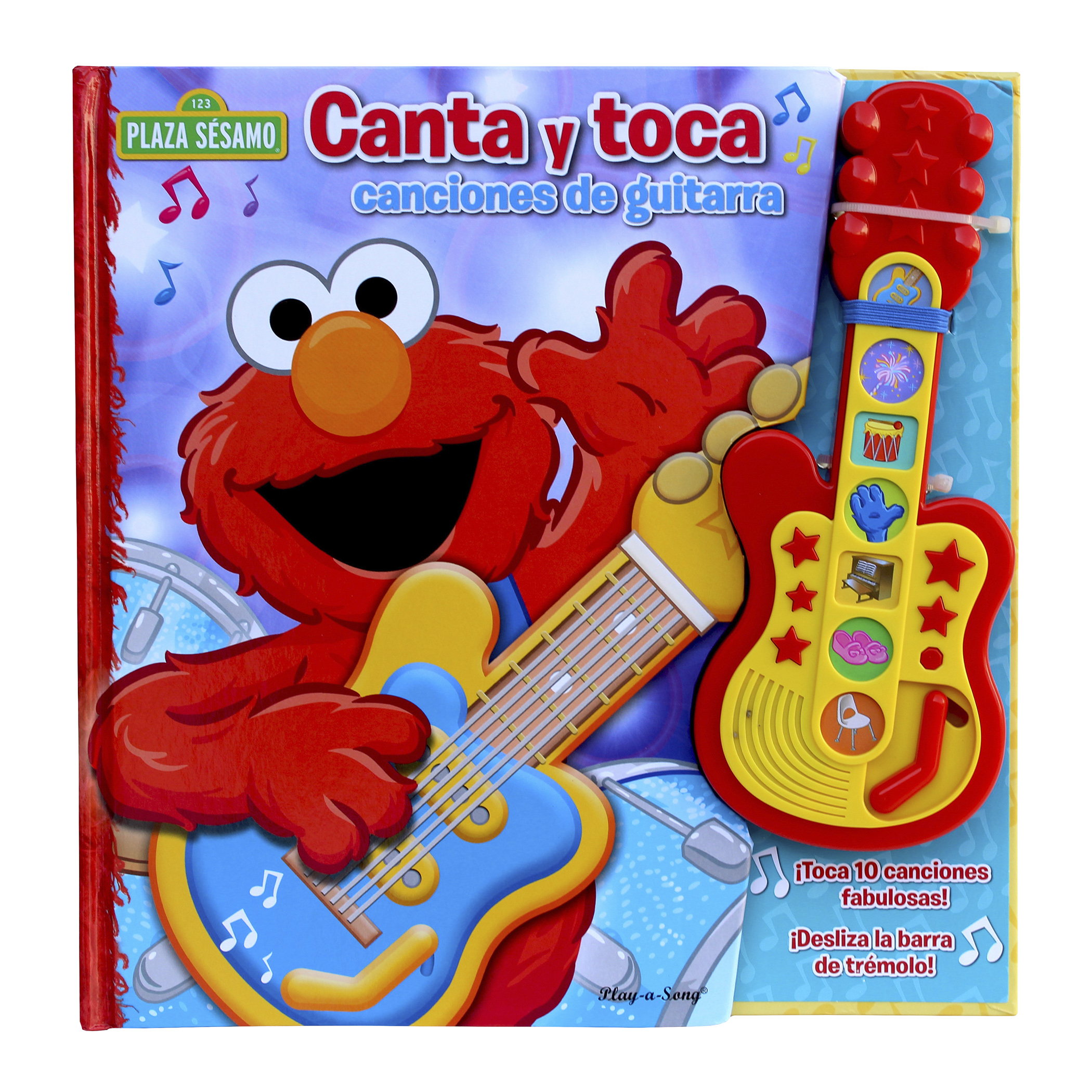 Elmo, Canta y Toca, Canciones de Guitarra, Con Módulo de Sonido, Plaza Sésamo