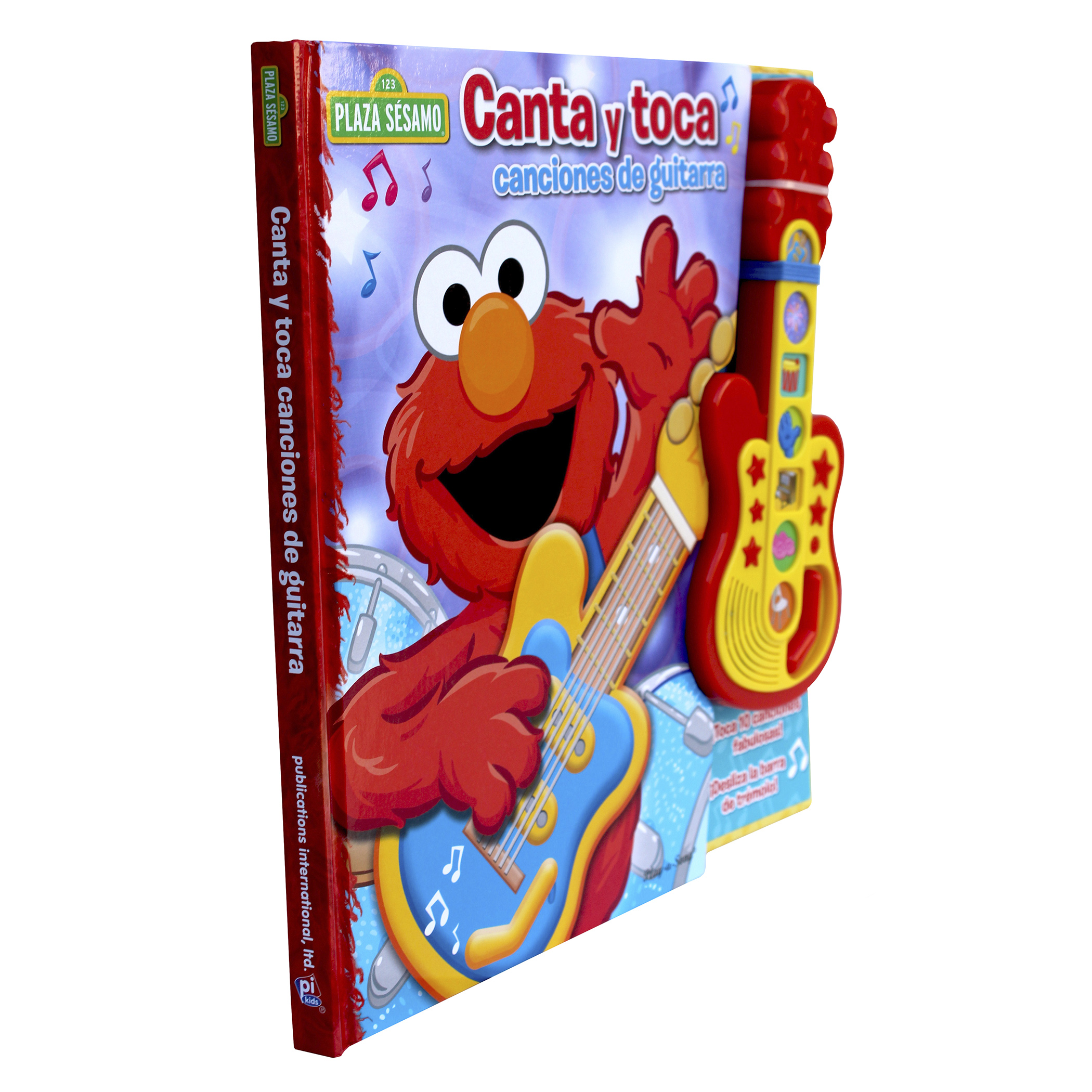 Elmo, Canta y Toca, Canciones de Guitarra, Con Módulo de Sonido, Plaza Sésamo