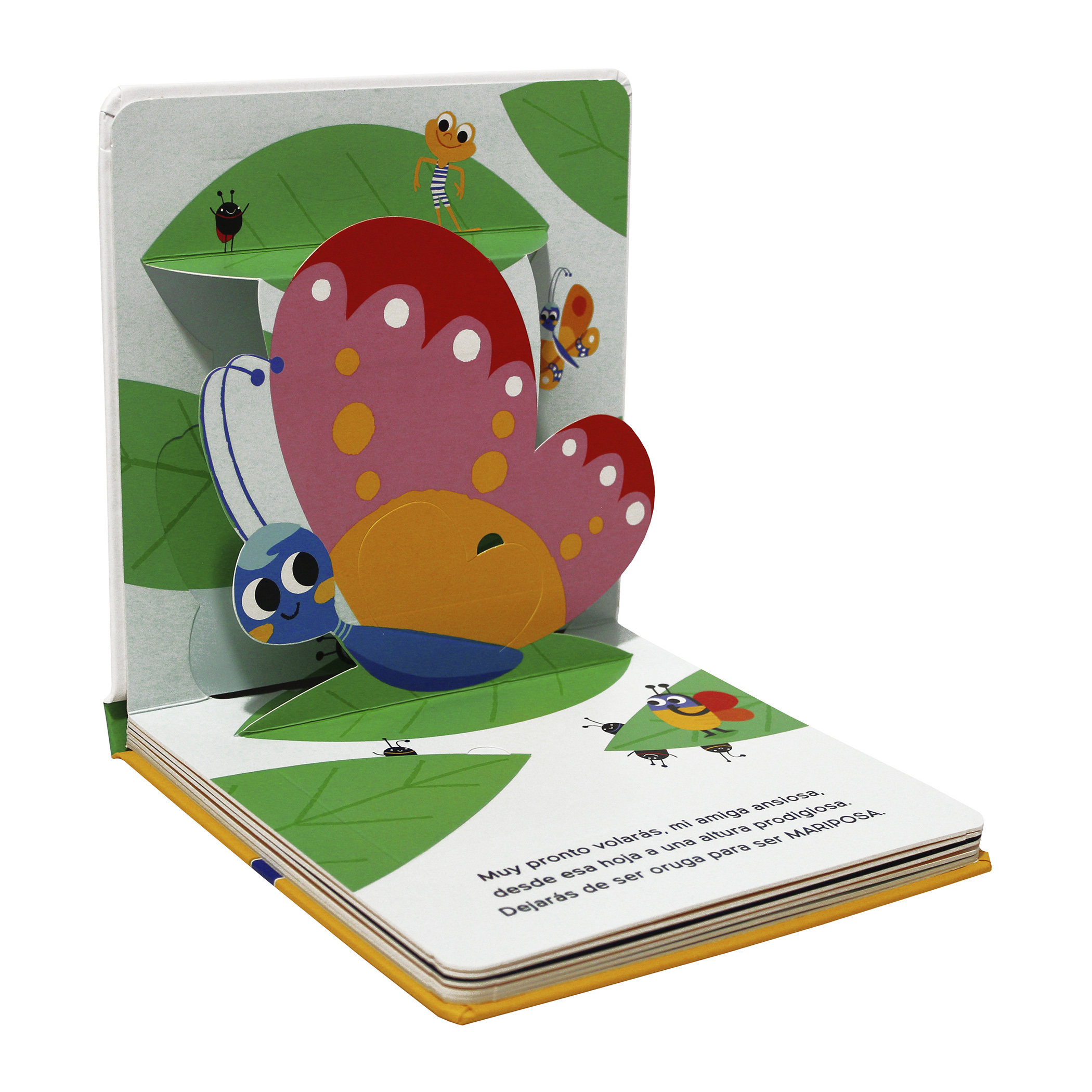 Amigos Diminutos, Insectos, Libro Pop Up, Tridimensional, Pasta Dura