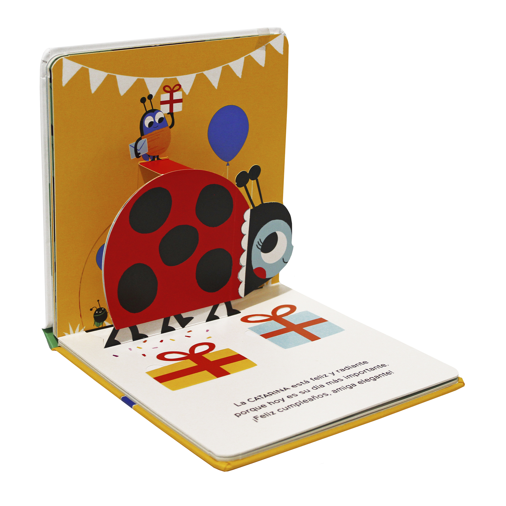 Amigos Diminutos, Insectos, Libro Pop Up, Tridimensional, Pasta Dura