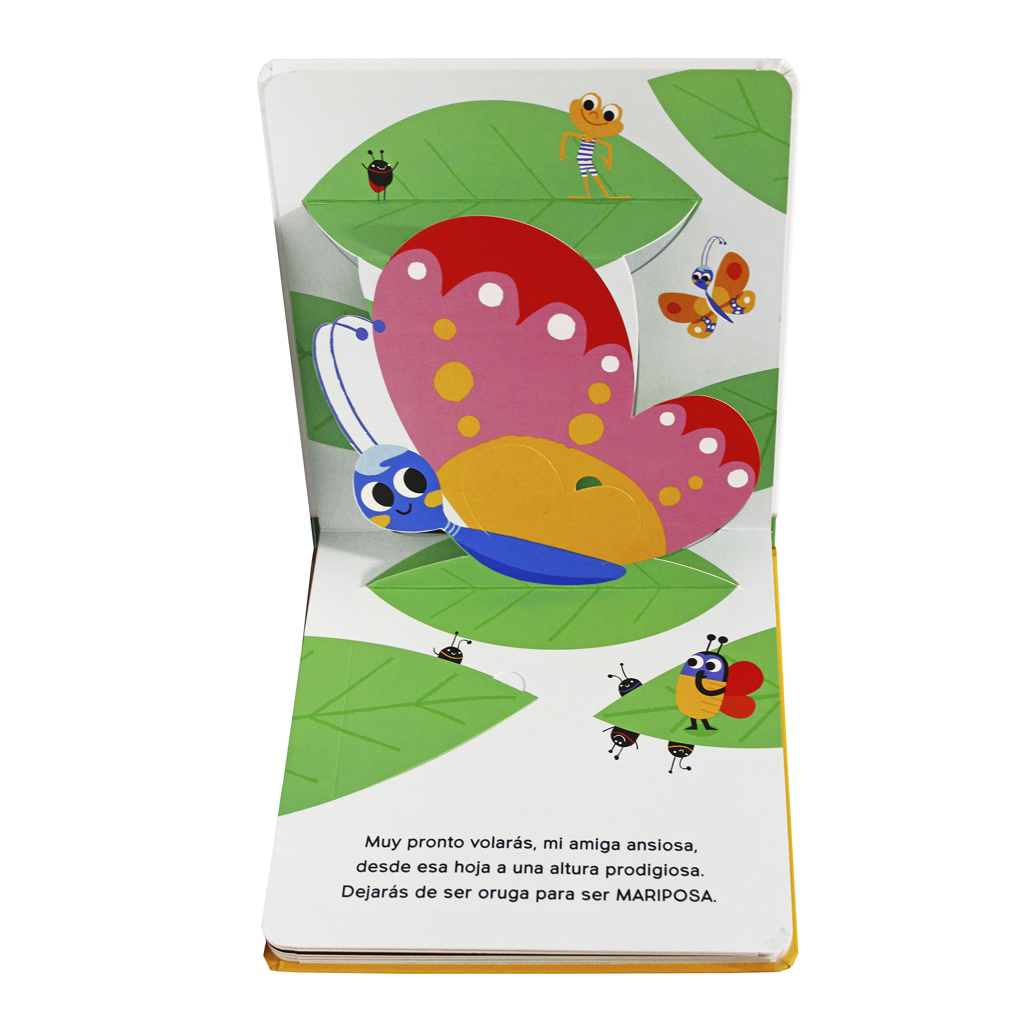 Amigos Diminutos, Insectos, Libro Pop Up, Tridimensional, Pasta Dura