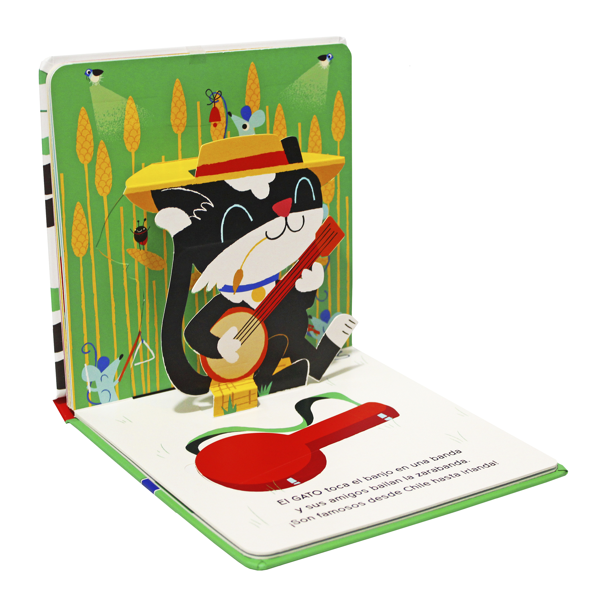 La Granja, Libro Pop Up, Tridimensional, Pasta Dura, Infantiles