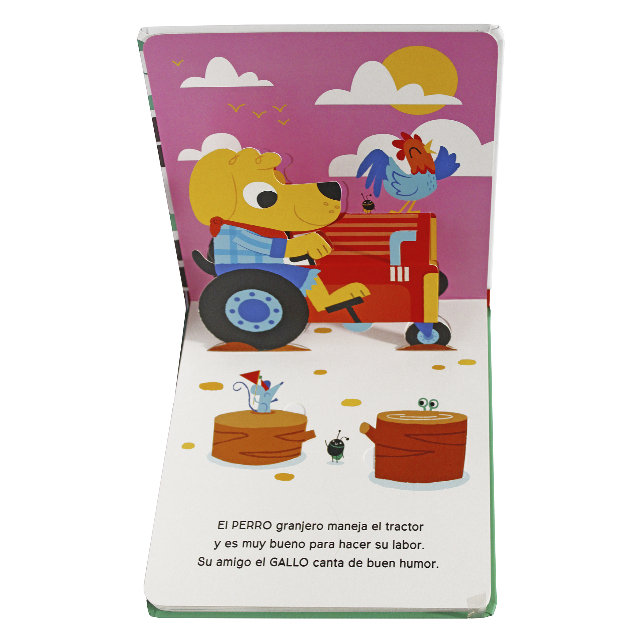 La Granja, Libro Pop Up, Tridimensional, Pasta Dura, Infantiles
