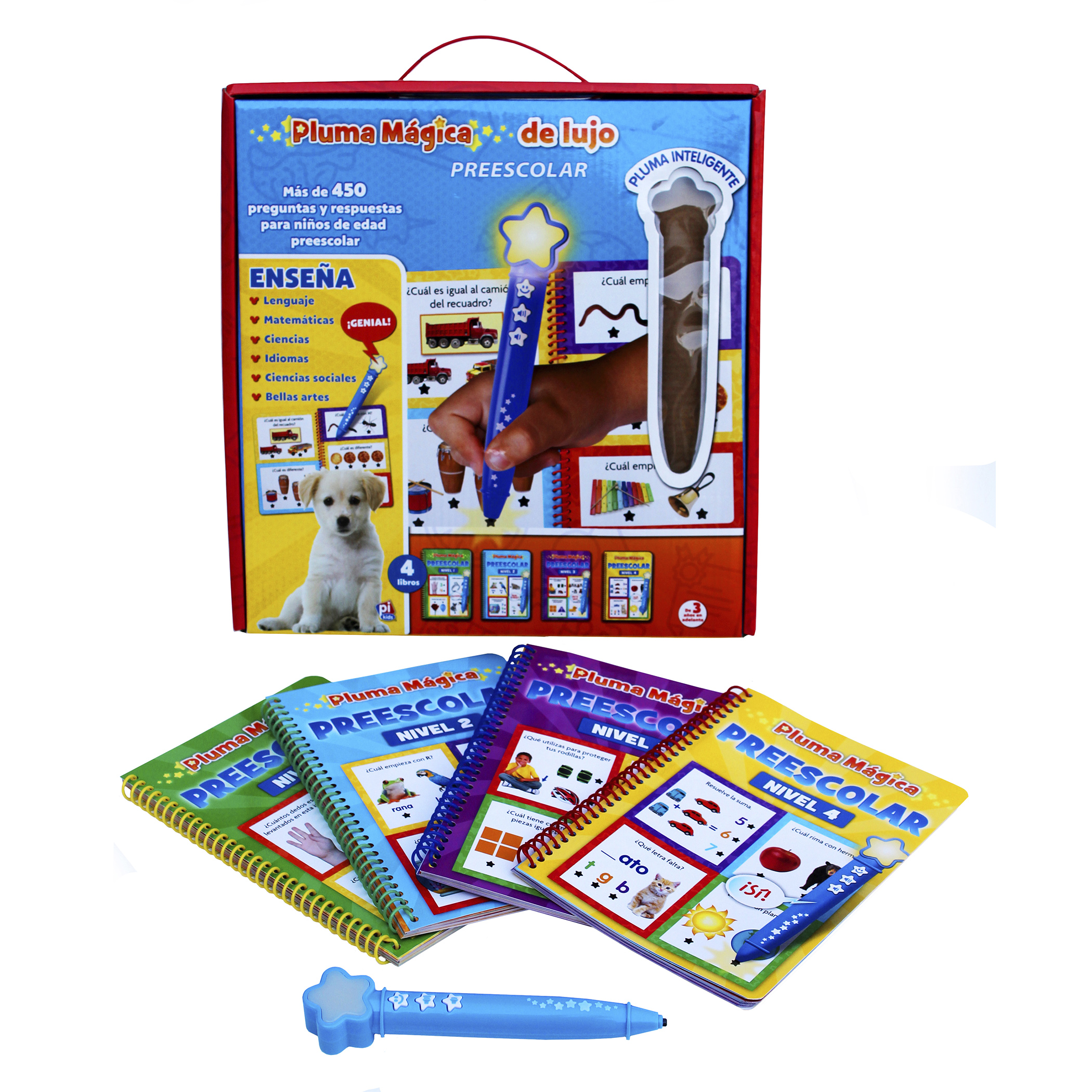 Pluma Mágica De Lujo, Preescolar Didáctica Con Sonidos