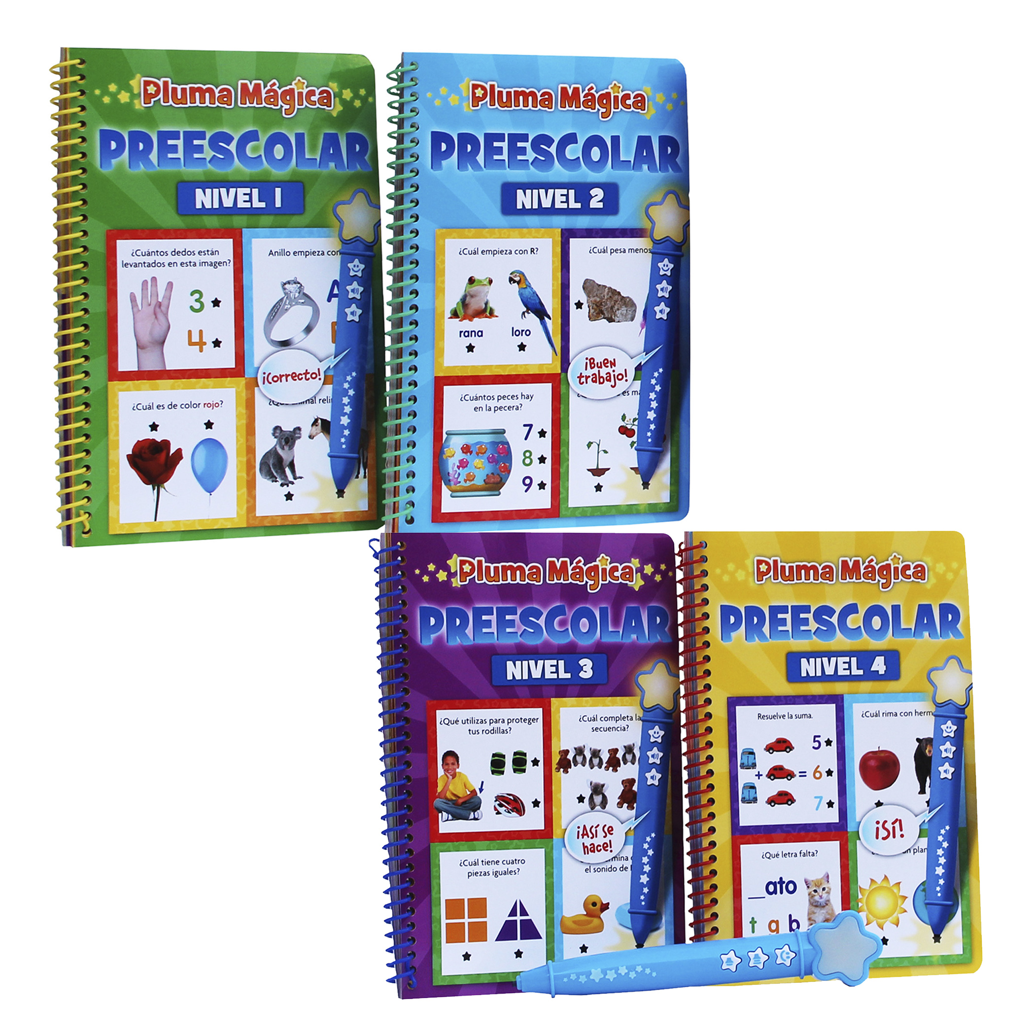 Pluma Mágica De Lujo, Preescolar Didáctica Con Sonidos