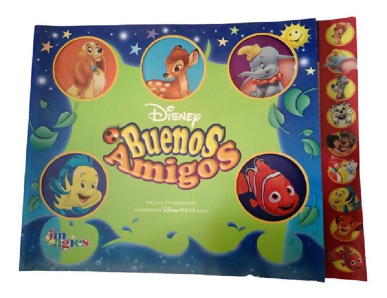 Álbum + 50 sobres de Disney Buenos Amigos de Imagics