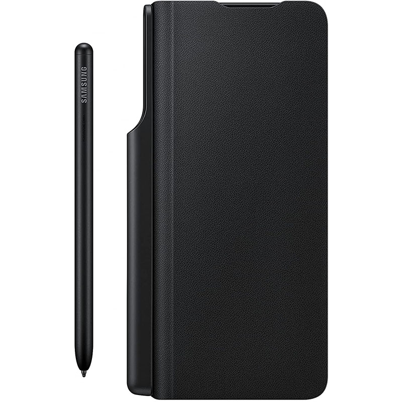 Funda Galaxy Z Fold 3 5g Flip Cover Con S Pen Samsung  Negro