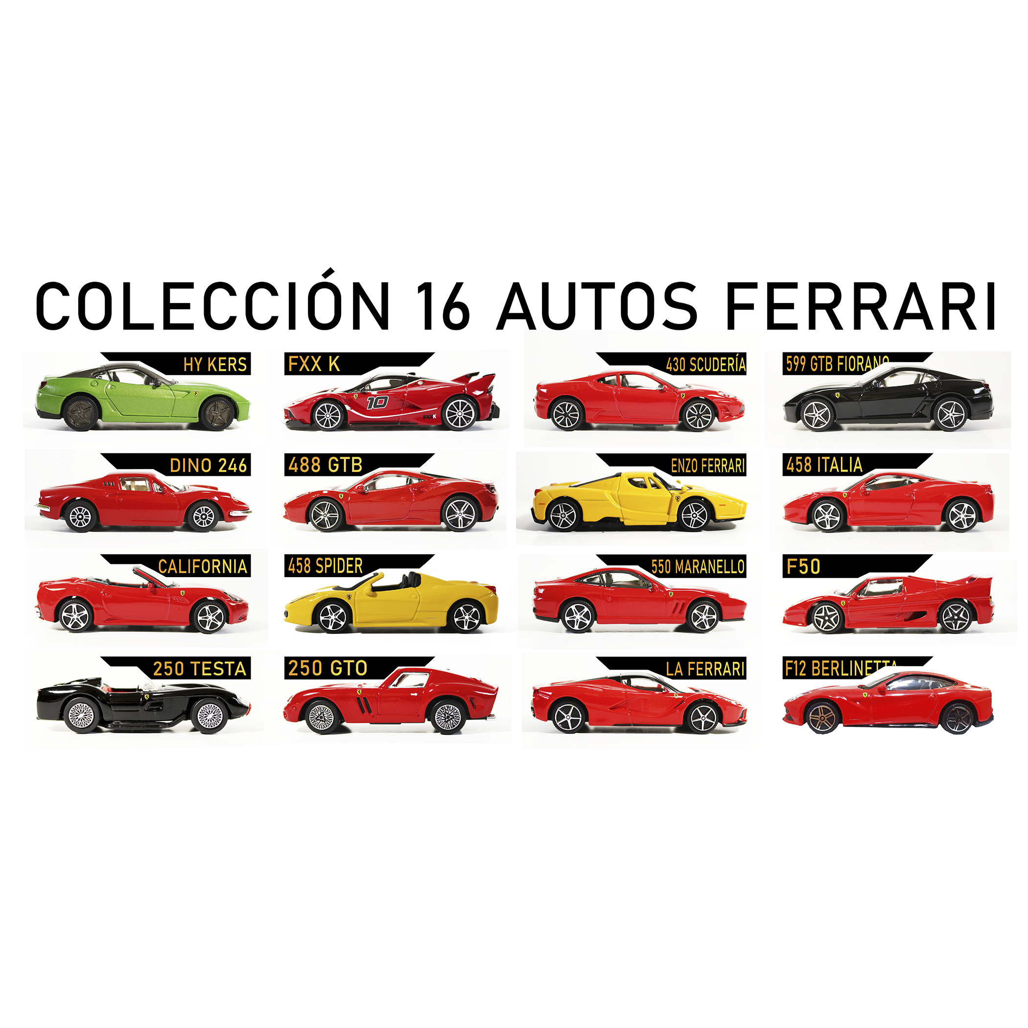 Ferrari 488 GTB, Auto de Colección Escala 1/43
