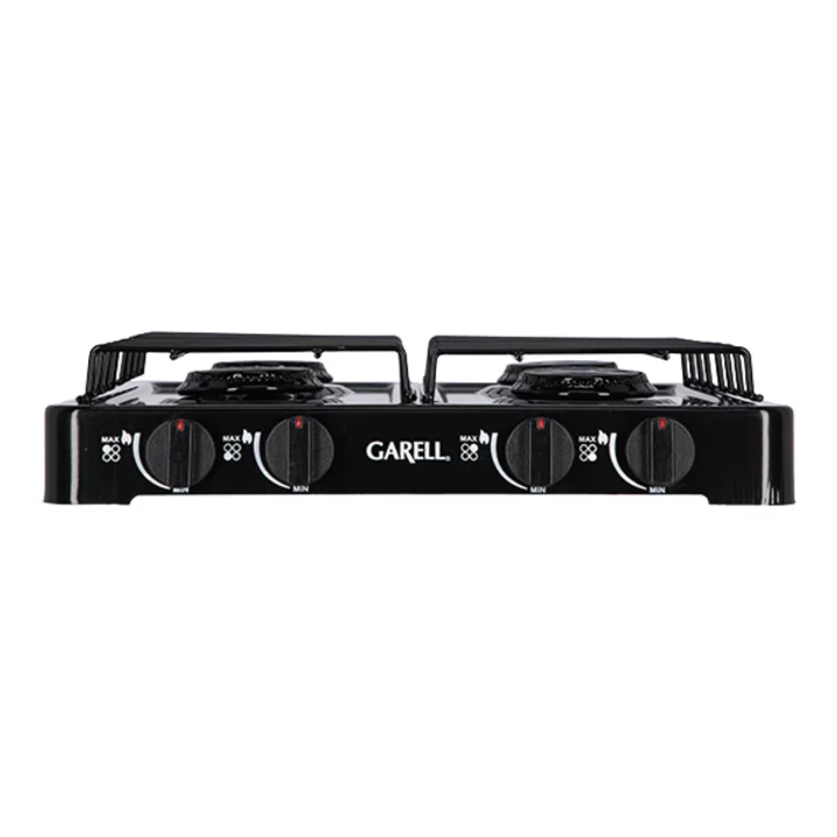 PARRILLA GARELL PM4QC-N GAS 4 QUEMADORES COMPACTA NEGRA ALBY6
