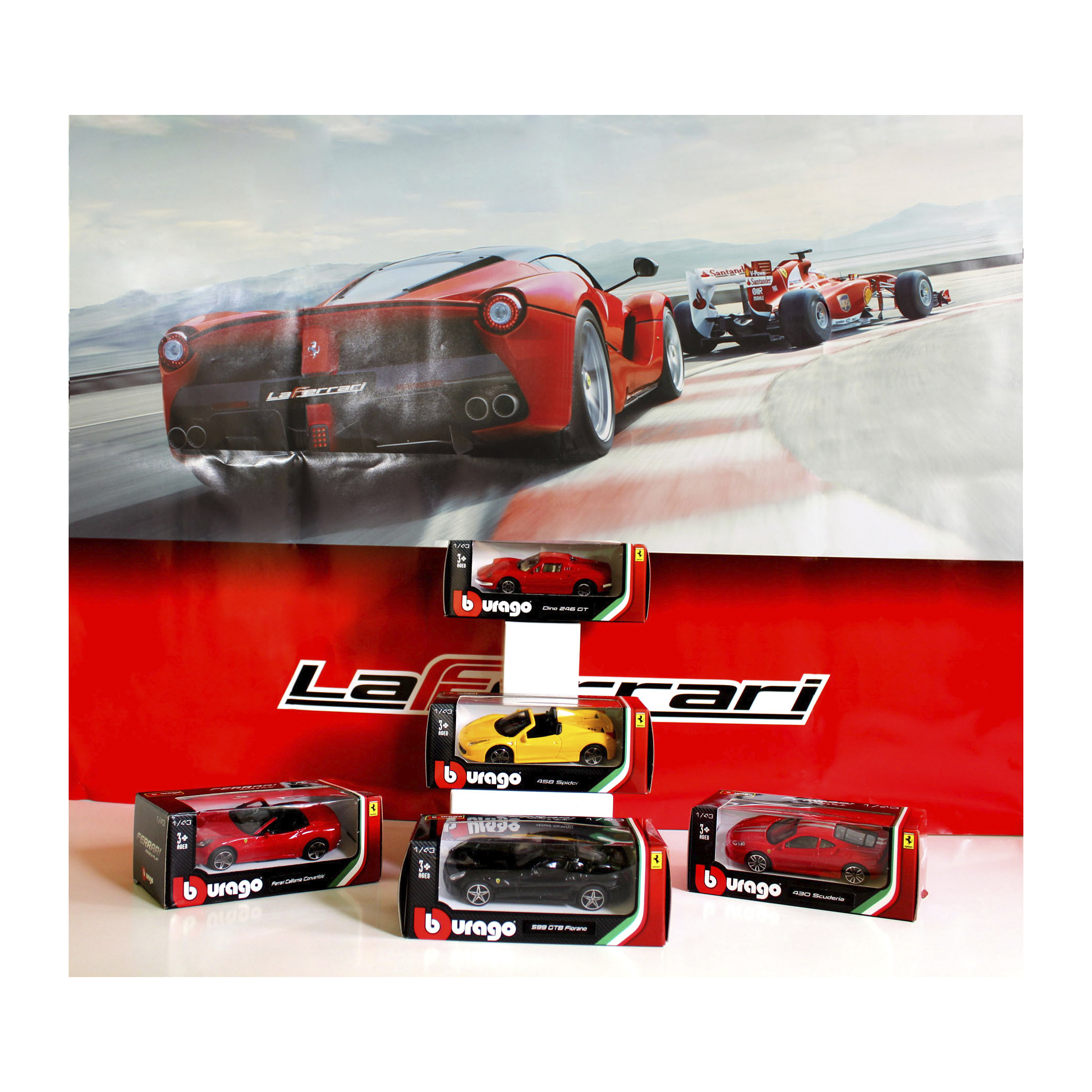 Ferrari 599 GTB Fiorano, Auto de Colección Escala 1/43