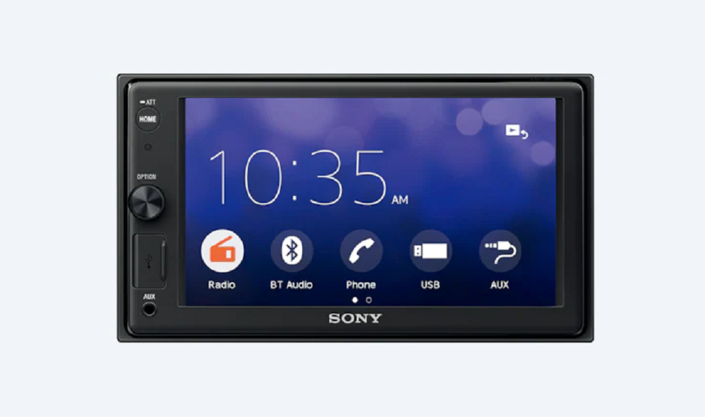 Autoestéreo Sony con pantalla táctil de 15.7cm con Bluetooth y WebLink