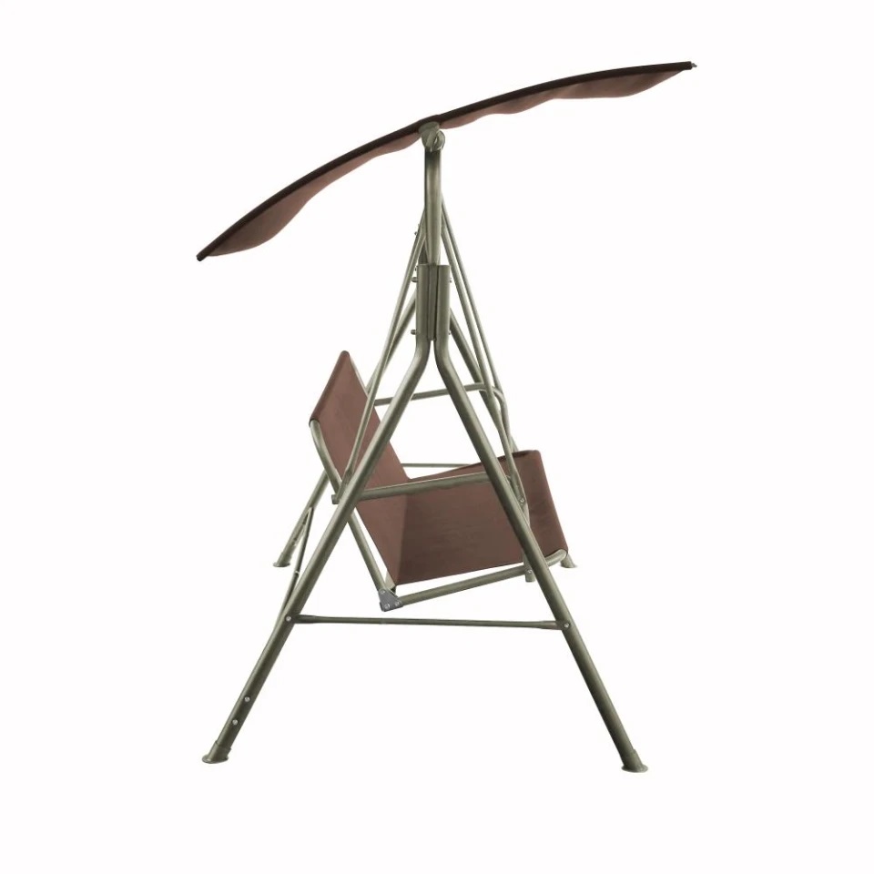 Hermoso Columpio Banca Mecedora De Metal Mainstayns