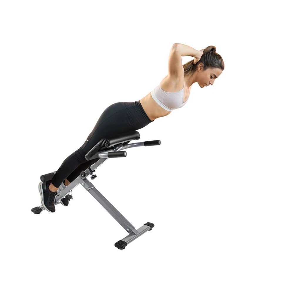 Aparato banco Tabla Entrenador de Espalda Silla Romana Hiperextensiones