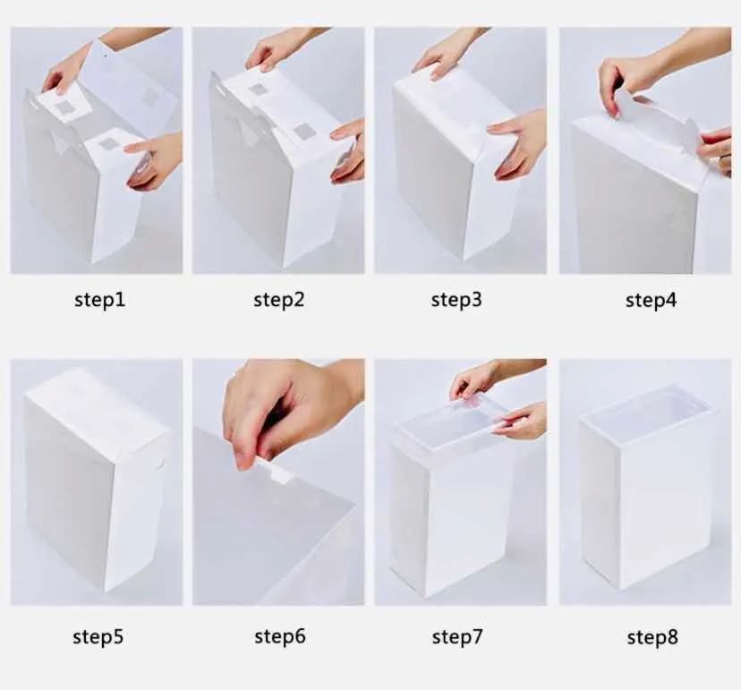 Caja Almacenamiento Zapatos Organizador Zapatera 6 Pares