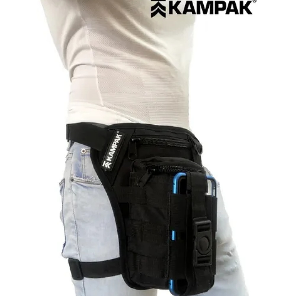 Piernera Tactica Kampak Para Celular Hh04 Multiusos
