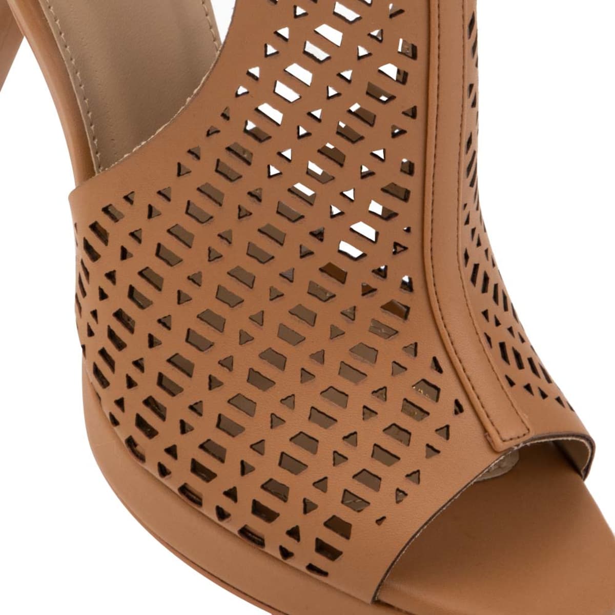 Sandalias de vestir Yaeli color miel, con tacón alto, mod. 1032769