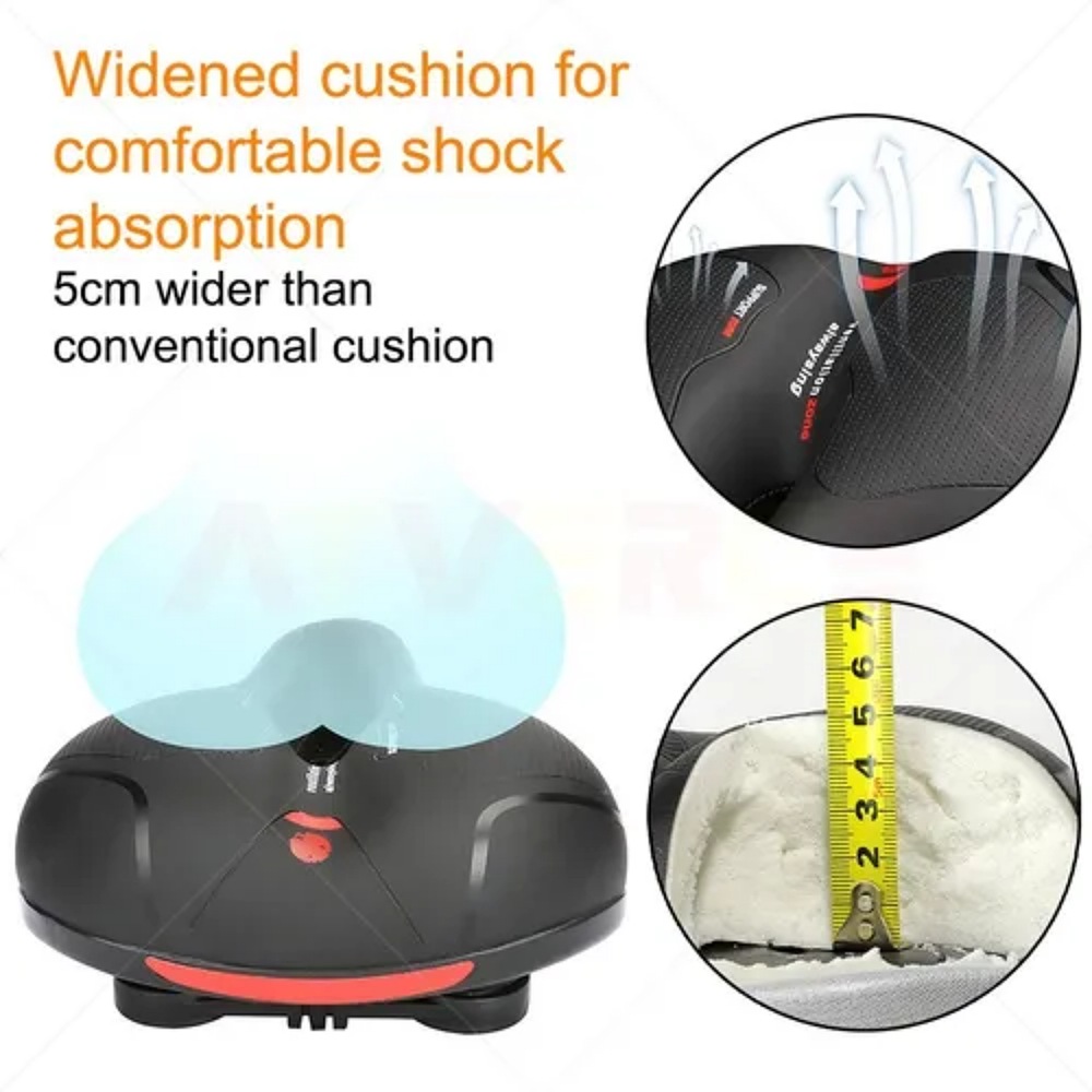 Asiento Sillin Bicicleta Mtb Cojin Suave Comodo Prostatico