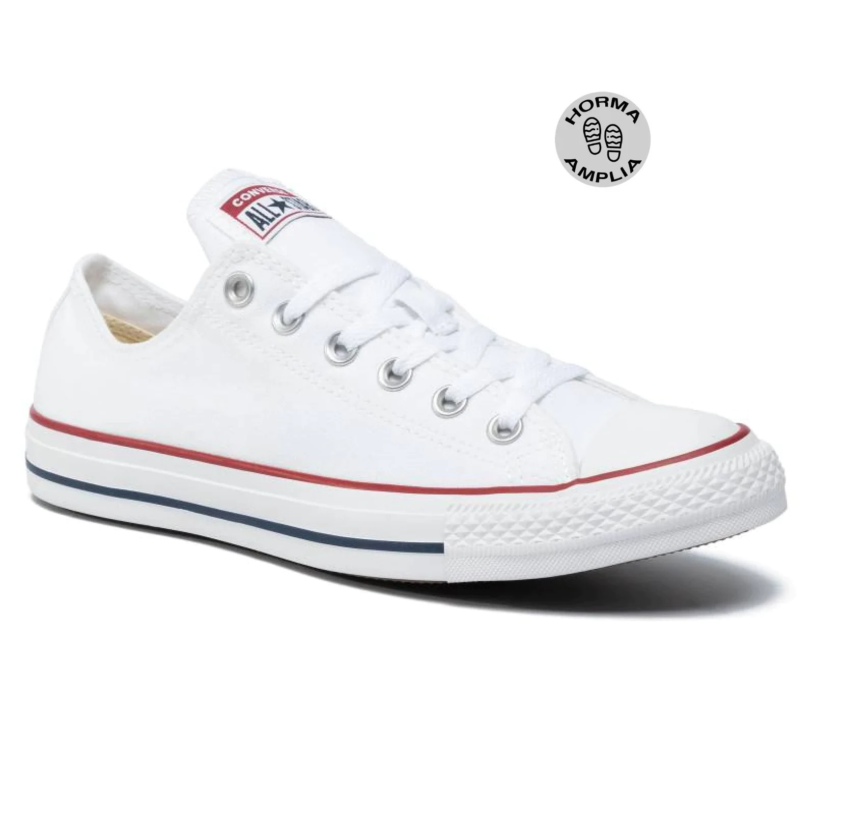 TENIS CONVERSE CHUCK TAYLOR CLASICO BLANCO DAMA