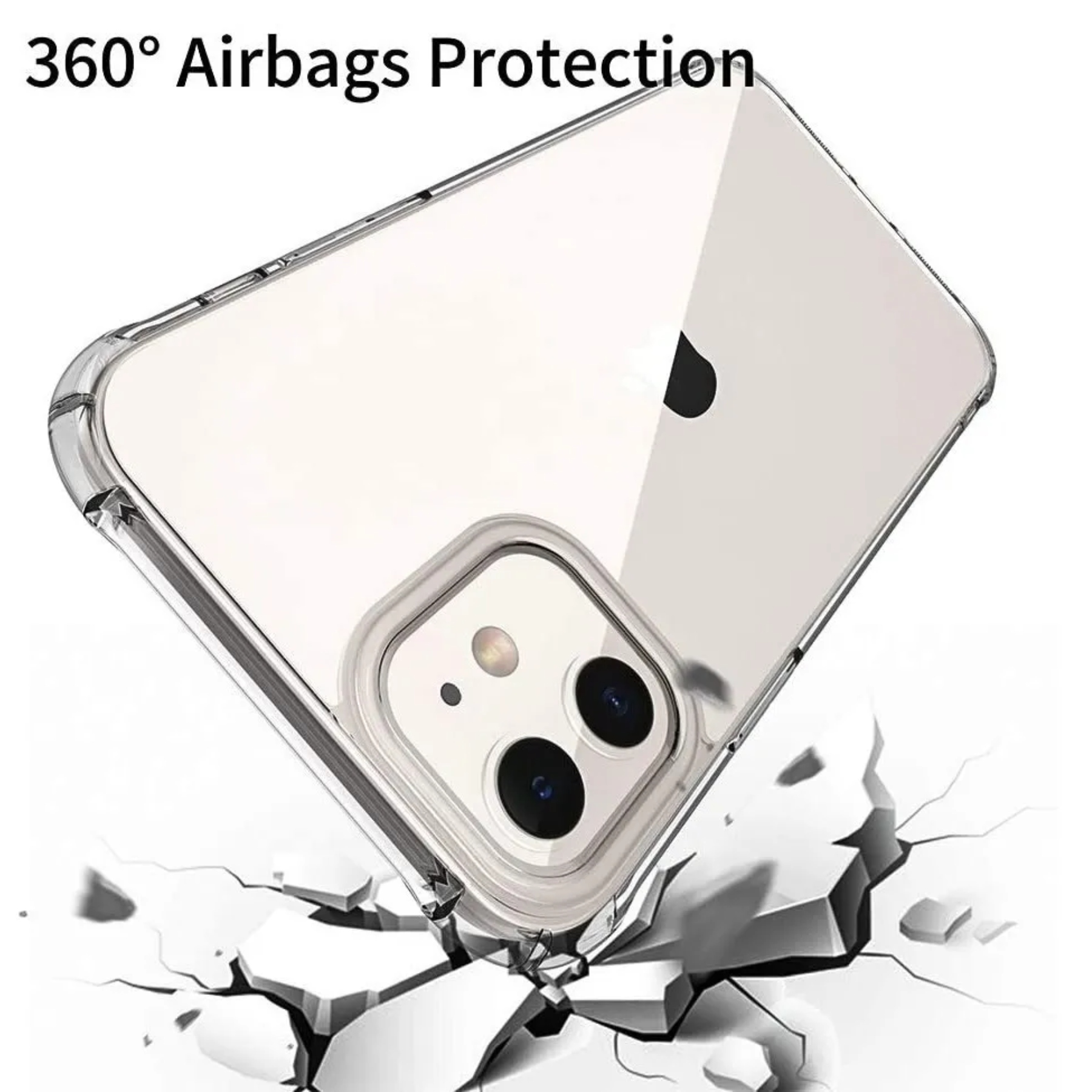 Funda Case para iPhone 12 12 Pro Protector Transparente