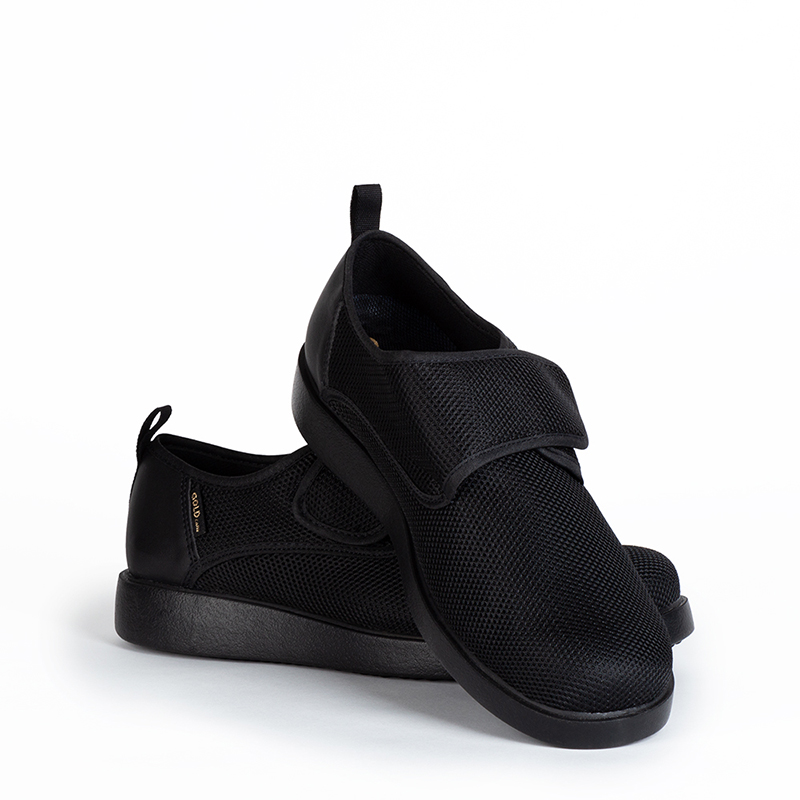 Zapatos Cómodos Y Seguros Gold Care Para Adulto Mayor 