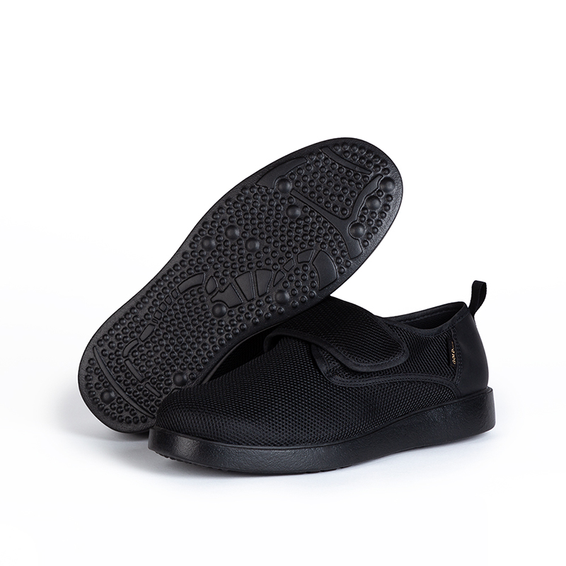 Zapatos Cómodos Y Seguros Gold Care Para Adulto Mayor 