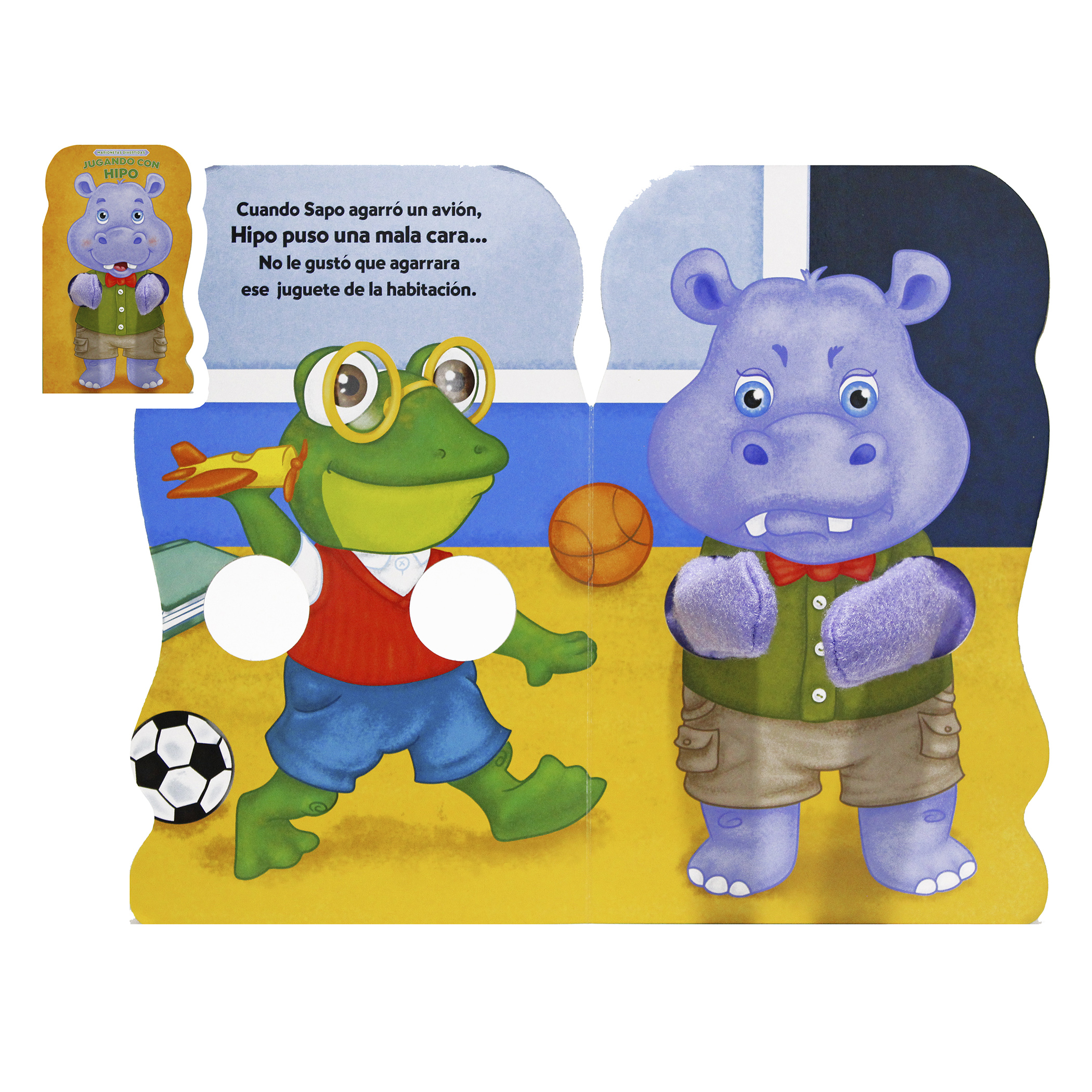 Cuentos con Títeres, Primeros Valores, 4 libros ilustrados, Animales