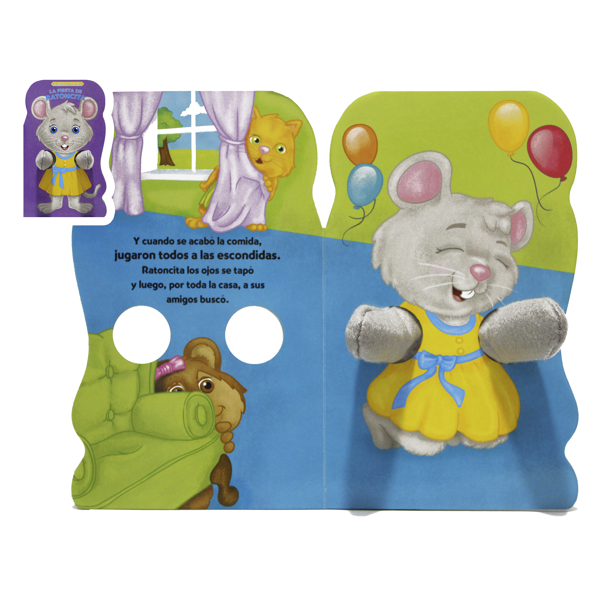 Cuentos con Títeres, Primeros Valores, 4 libros ilustrados, Animales