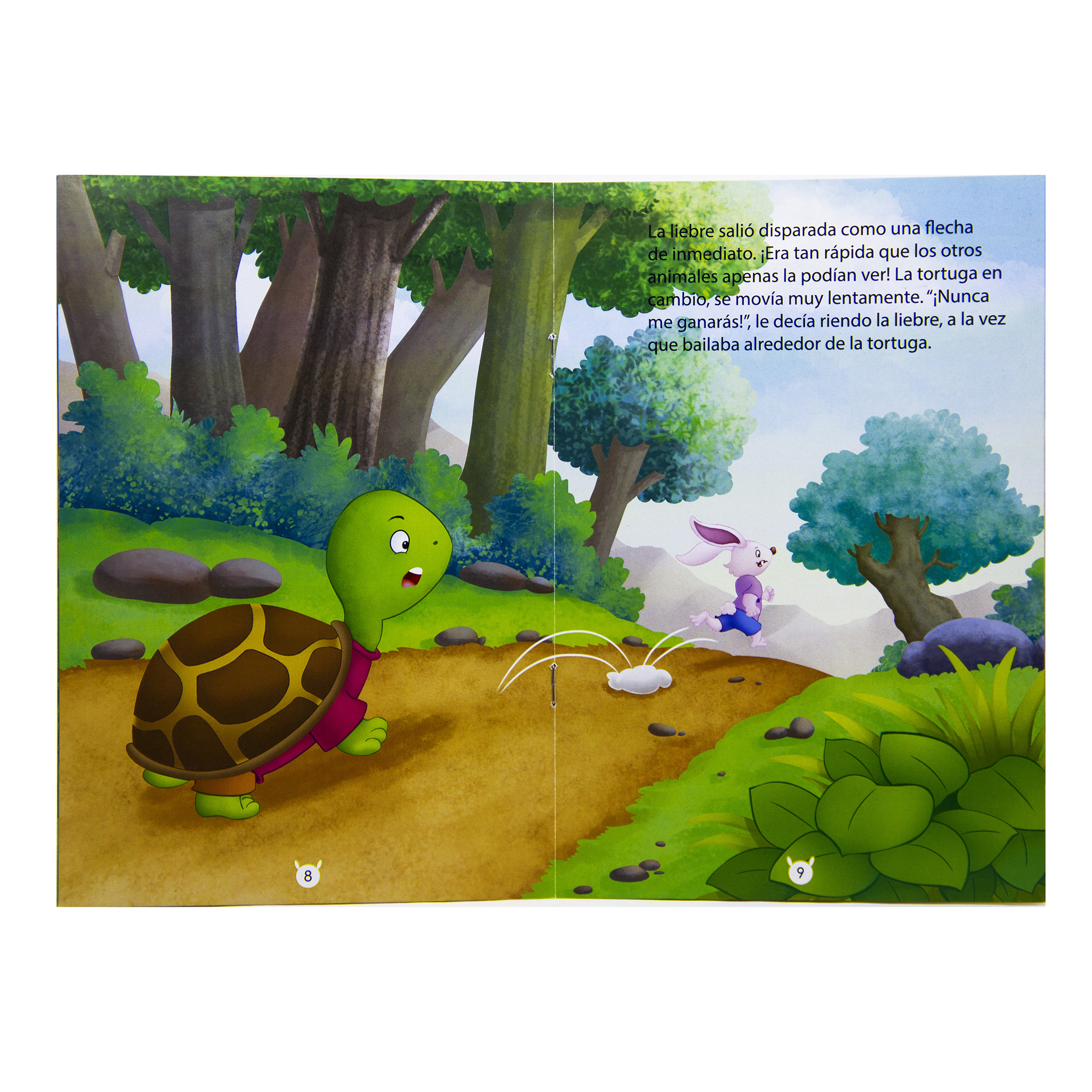 Colección de 10 Libros Fábulas de Esopo, Cuentos Infantiles