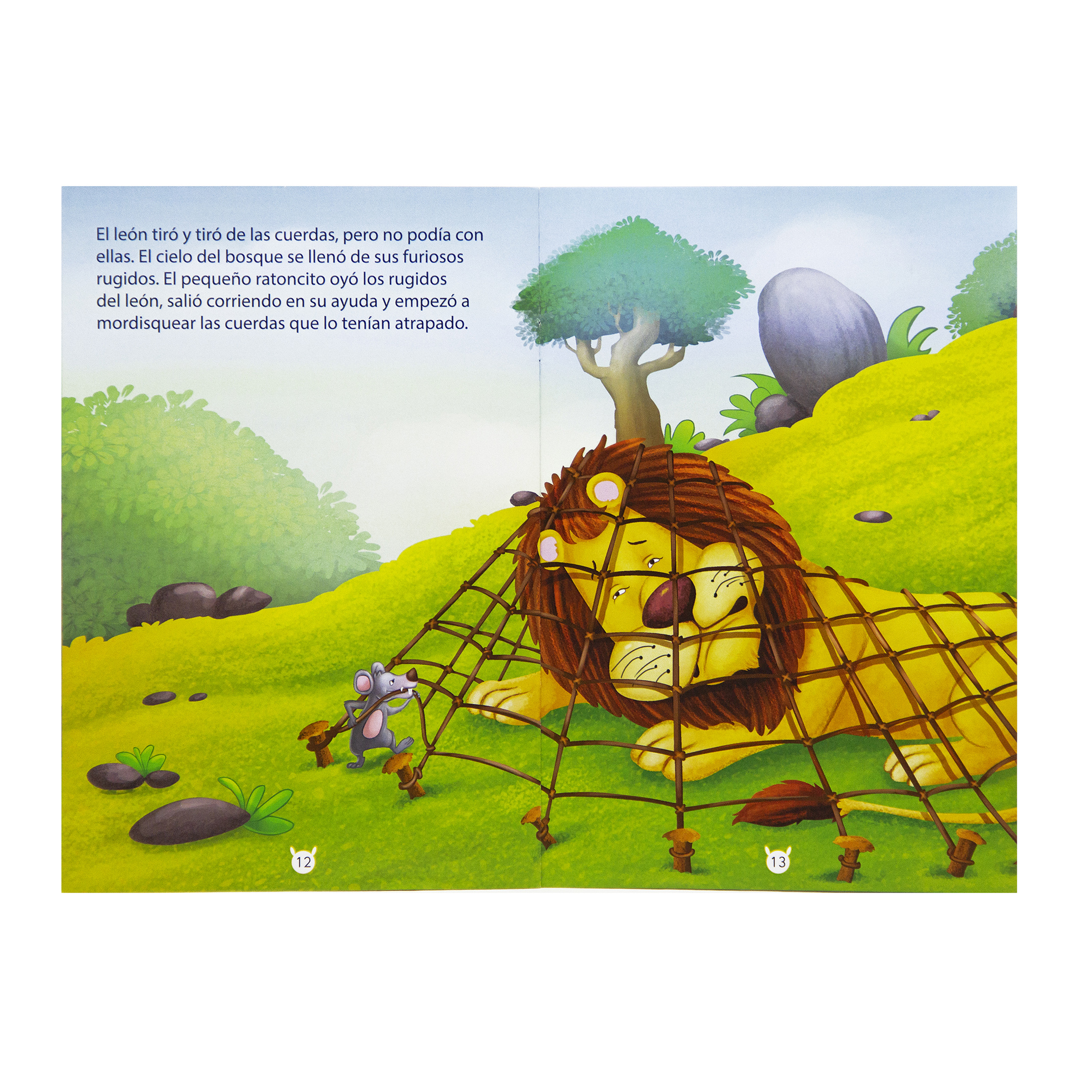 Colección de 10 Libros Fábulas de Esopo, Cuentos Infantiles