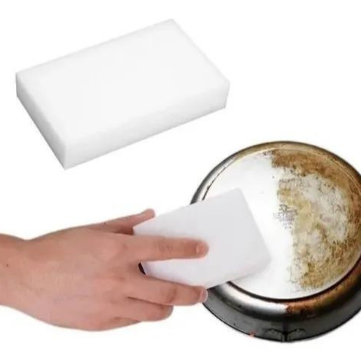 Set 2 Esponja Mágica Melamina Borrador Mágico Limpieza Hogar