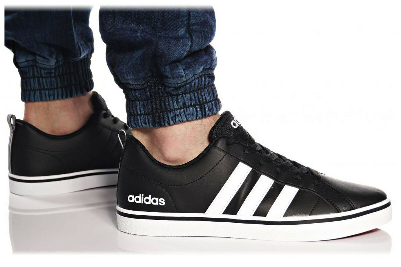 TENIS ADIDAS VS PACE NEGRO BLANCO HOMBRE B74494