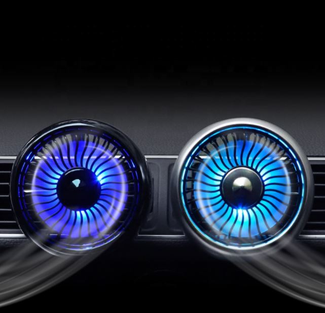 Mini Ventilador De Coche Auto Tablero Usb Aire Acondicionado