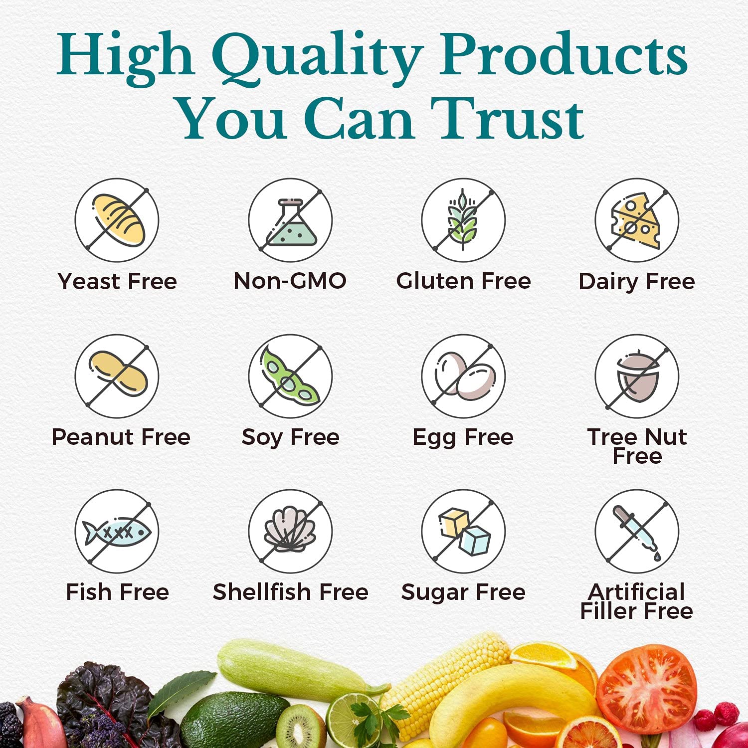 Probióticos 120 Billones Vitalitown Con Prebióticos y Enzimas Digestivas Apoyo Digestivo e Inmunológico 30 Cápsulas 