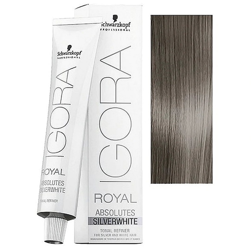 Tinte Igora Royal Slate Grey Silver Whites