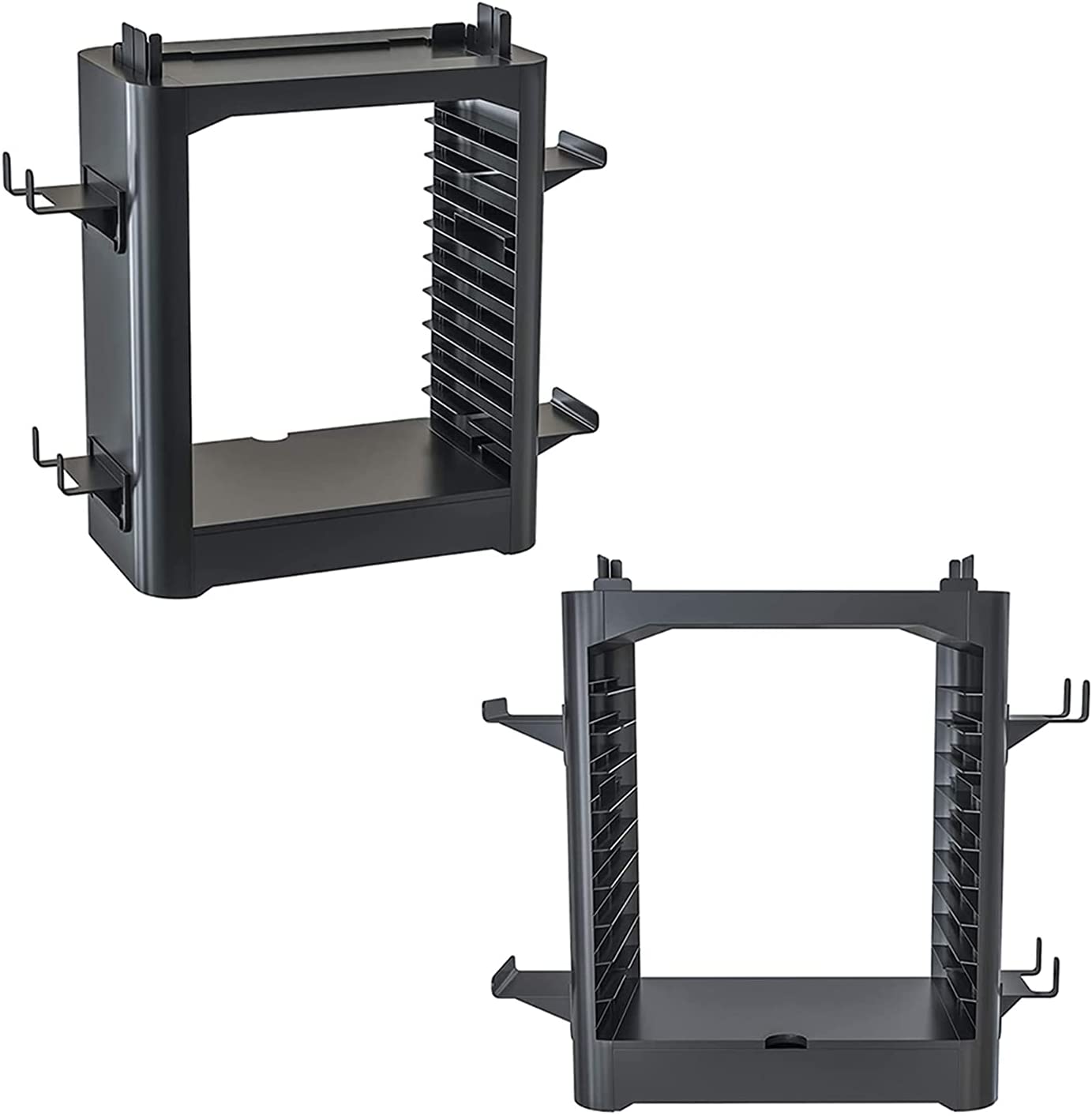 Torre de almacenamiento para Nintendo Switch. Estante apilable para estuches de videjuego y organizador de driver compatible con Nintendo Switch y accesorios