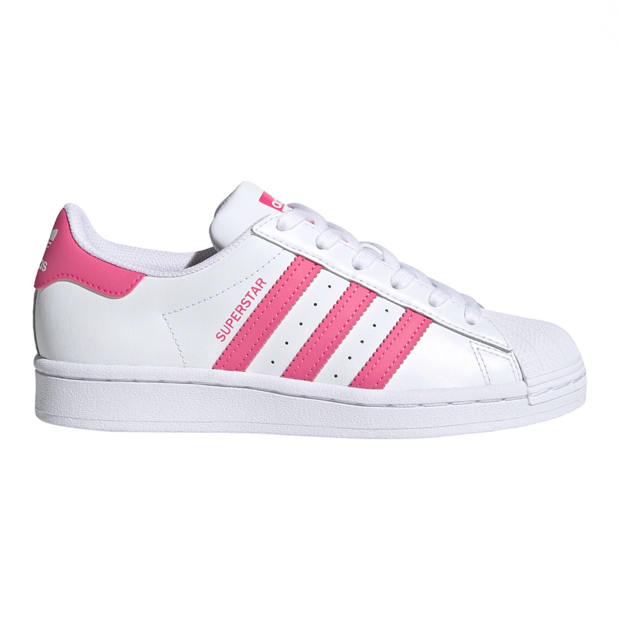Tenis Adidas SuperStar Classic Blanco Rosa Originales FW0773